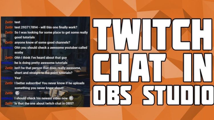 Obs twitch chat overlay